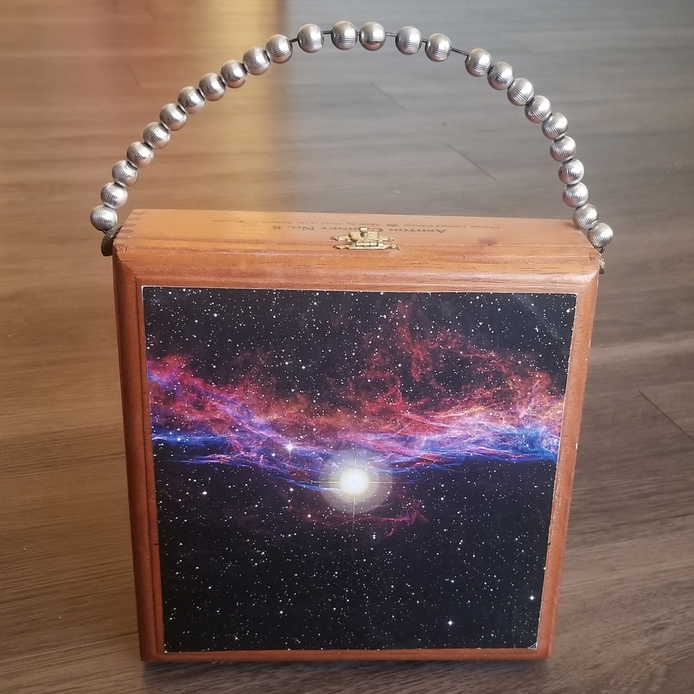 Cigar Box Galaxy Purse